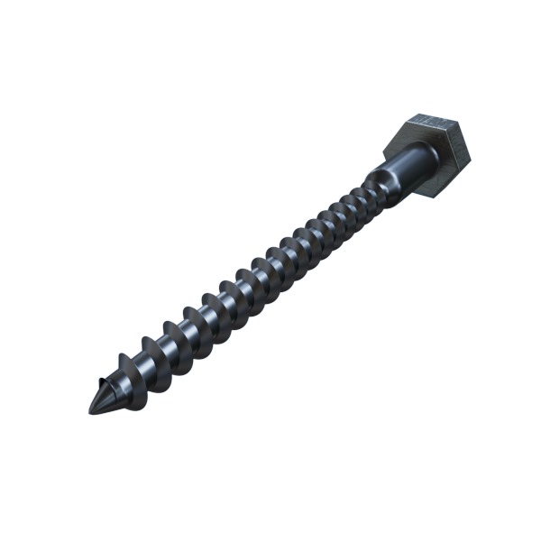 Саморез стальной оцинкованный с шестигранной головкой М8х100 DIN 571 (упак 100 шт)