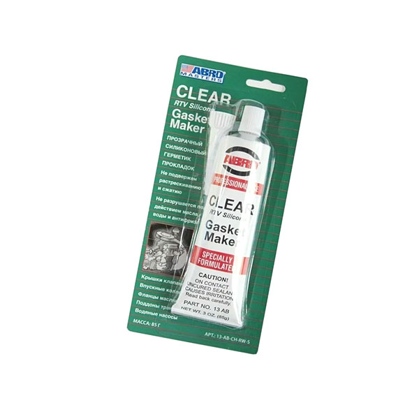 Герметик прокладок ABRO 13-AB прозрачный, туба алюминиевая 85 г