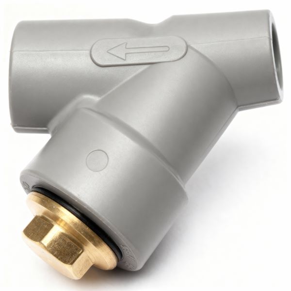 Клапан обратный PP-R серый Дн 20 Wavin Ekoplastik