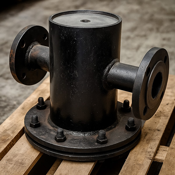 Грязевик вертикальный стальной фланцевый Ду-100 Ру-16