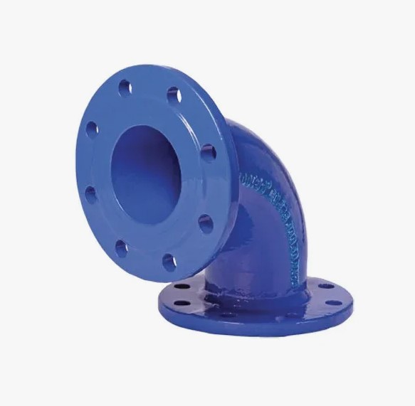 Отвод фланцевый чугунный ВЧШГ с ЦПП Ду 250