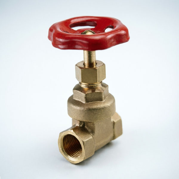 Задвижка латунная муфтовая Ду-25 1 ВР-ВР с маховиком Oventrop