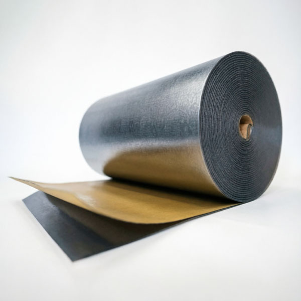 Рулон из вспененного полиэтилена 10/1,0-10 (Т<95°C) самоклеящийся чёрн BLACK STAR DUCT