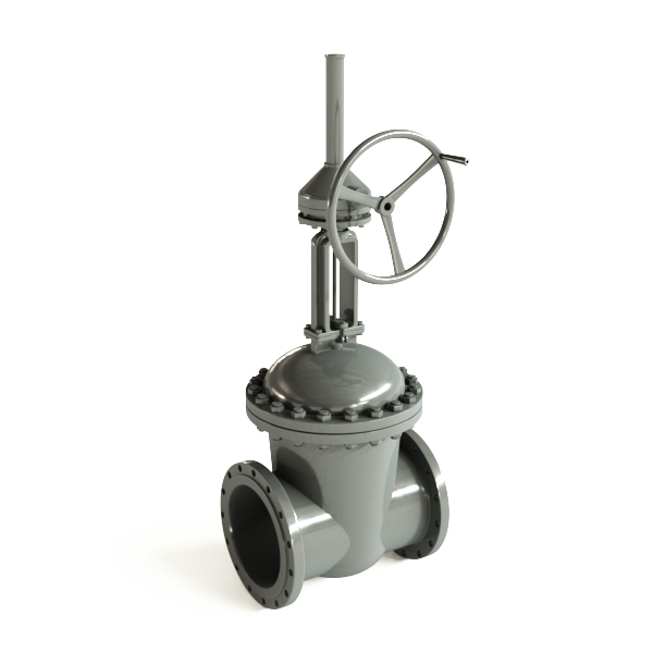 Задвижка стальная фланцевая Ду-400 Ру-25 (Т<450°С) 30с564нж