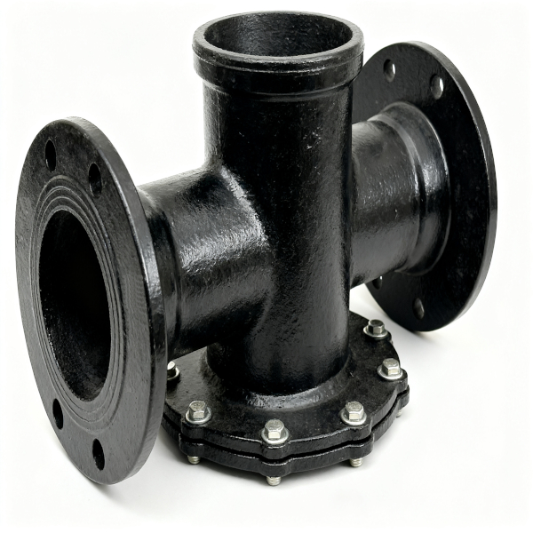 Грязевик вертикальный стальной под приварку Ду-125 Ру-16