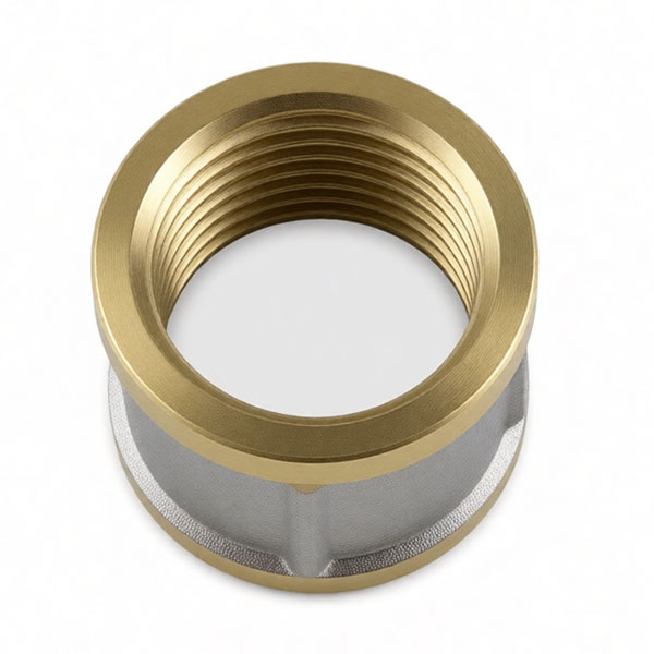 Муфта латунная ВР (ВН) Ду-25 (1) никель Aquasfera