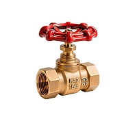 Задвижка латунная муфтовая Ду-15 Ру-16 ВР (ВН) (Т<150°С) 156 Itap