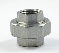 Американка (соединитель) латунная прямая ВР (ВН) Ду-40 (1 1/2") SantechSystems