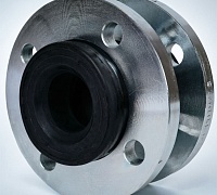 Вибровставка резиновая фланцевая Ду-400 Ру-10 EPDM Tecofi DI7240N