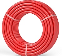 Труба PE-Xb/EVOH красная Дн 20х2 Ру-6 (Т<90°С) бухта 100м R996T Giacomini