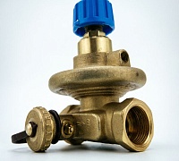 Клапан балансировочный автоматический латунный Ду-25 Ру-16 ВР (ВН) Kvs=4 м3/ч б/ниппелей ASV Danfoss