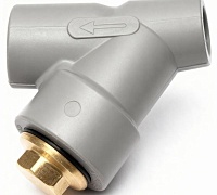 Клапан обратный PP-R серый Дн 20 Wavin Ekoplastik