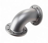 Отвод стальной фланцевый Ду 300