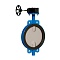 Затвор поворотный с чугунным диском с редуктором Ду-400 Ру-10 EPDM Tecofi VPE4408-08EP