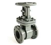 Задвижка стальная фланцевая Ду-80 Ру-25 L=283мм (Т<450°С) 30с64нж