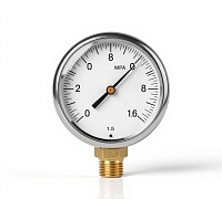 Манометр радиальный диаметр 100мм 0-10 кгс/см2 (0-1,0 МПа) G1/2" МП-100