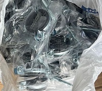 Хомут крепежный оцинкованный с резиновой прокладкой (Дн 164-170) (6") М12 б/к Mupro SBC