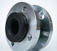 Вибровставка резиновая фланцевая Ду-40 Ру-10/16 EPDM Tecofi DI7240N