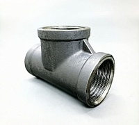 Тройник резьбовой нержавеющий AISI 304 ВР-ВР (ВН-ВН), DN 50 (2")